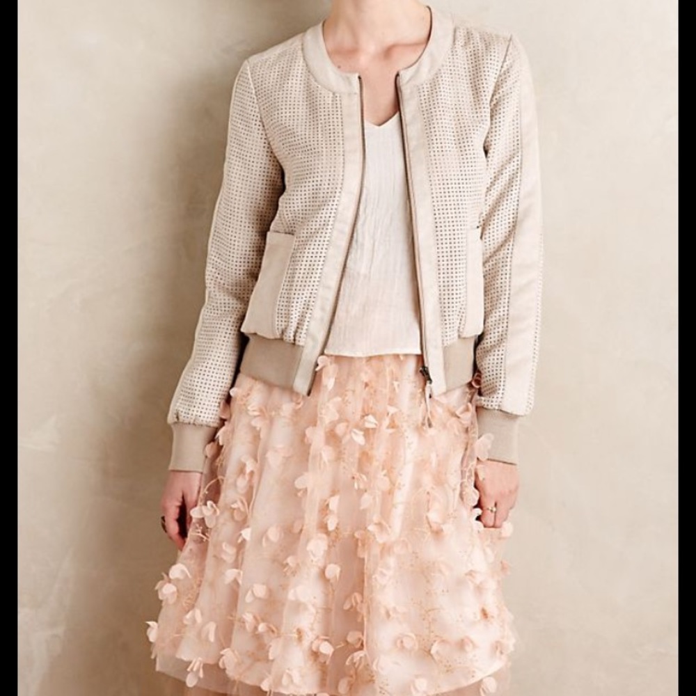 Anthropologie Bomber Jacket
